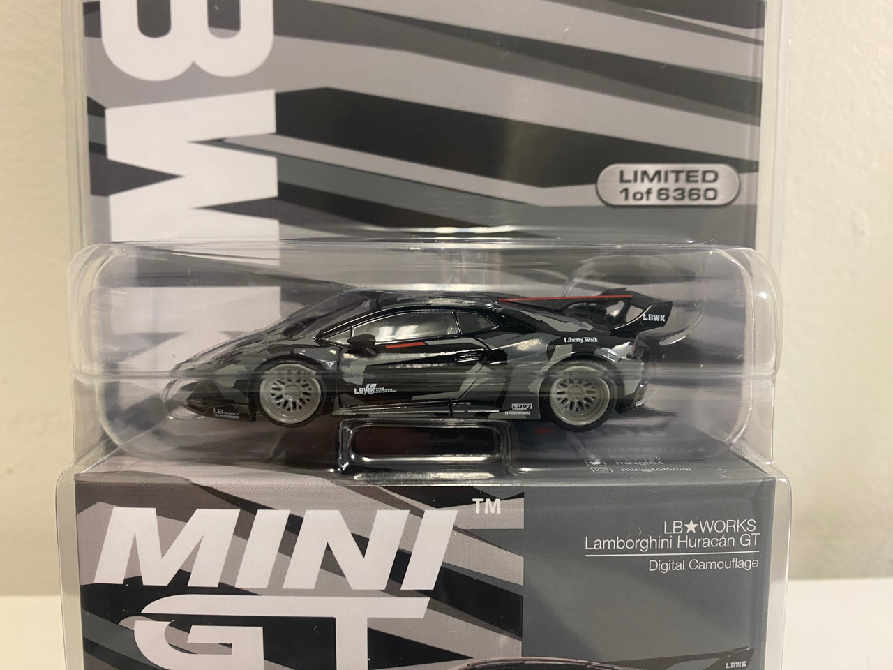 CHASE CAR 1/64 Mini GT LB☆WORKS Lamborghini Huracán GT Digital ...