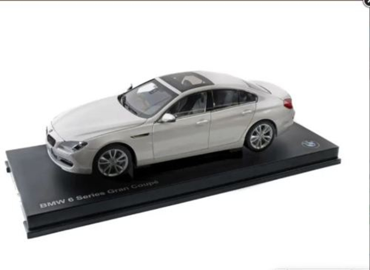 1/18 Dealer Edition BMW 6 Series 650i GranCoupe (White) Diecast Car Model