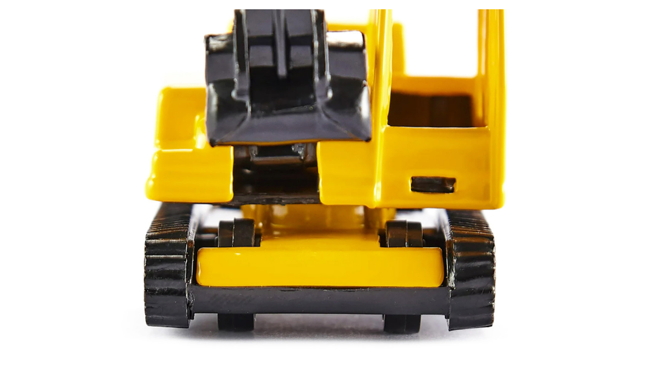 Excavator Yellow and Black Diecast Model by Siku