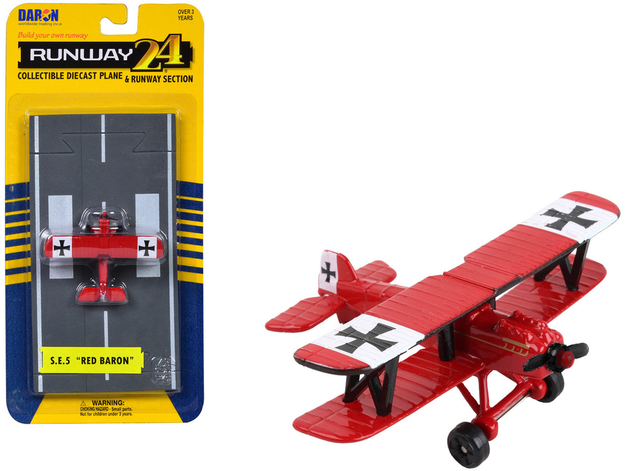 Royal Aircraft Factory S.E.5 Fighter Aircraft Red 
