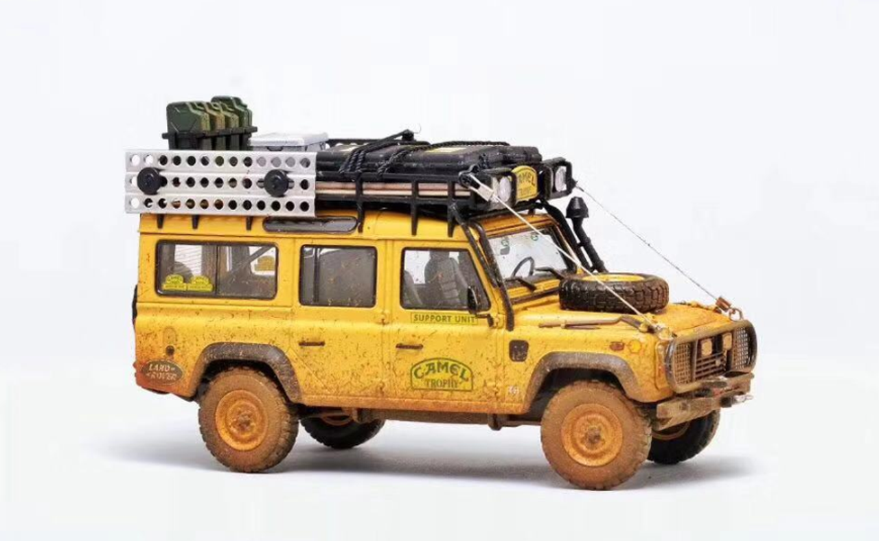1/43 Almost Real Almostreal Land Rover Defender 110 Camel Trophy