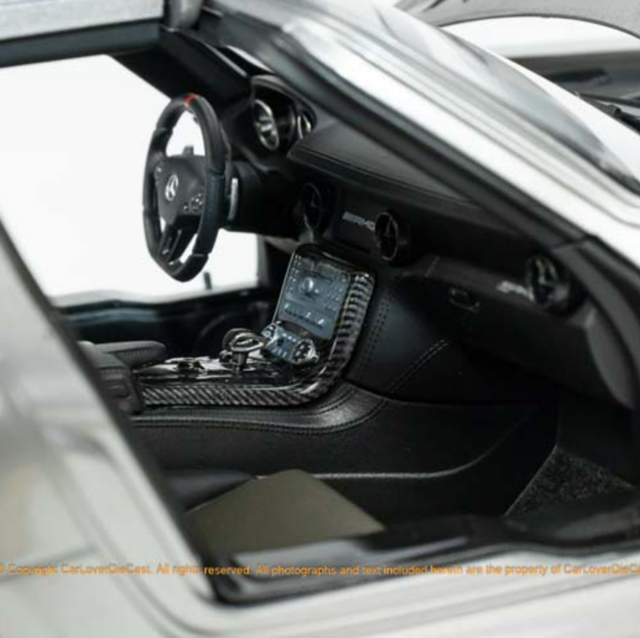 1/18 MINICHAMPS Mercedes-Benz AMG SLS Black Series Silver CLDC exclusive CLDC (Limited 300 Pieces)
