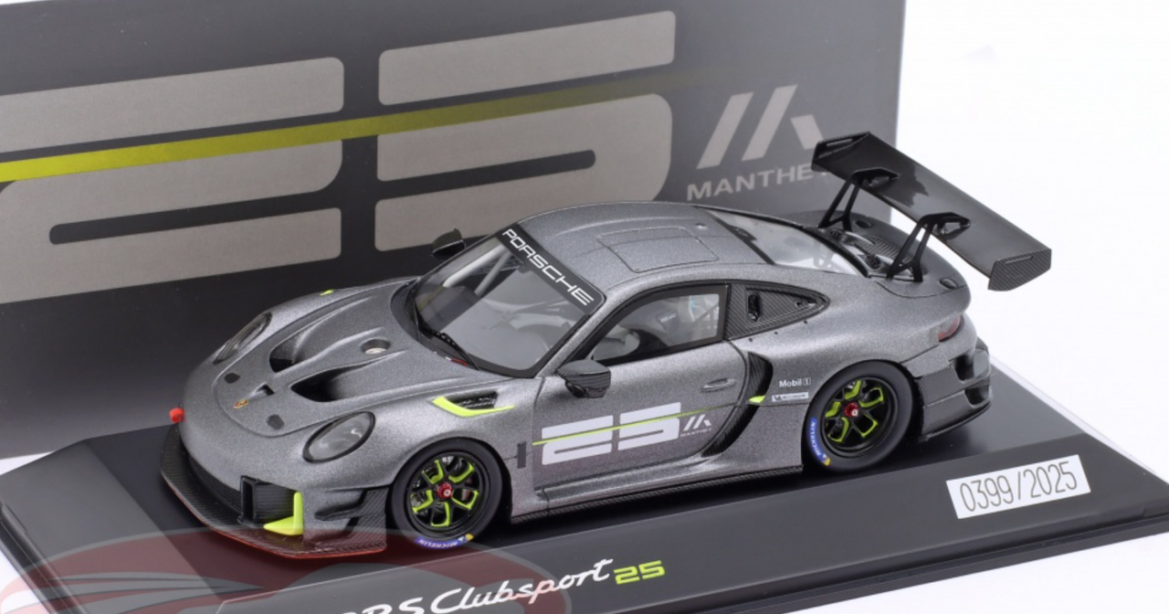 1/43 Dealer Edition Porsche 911 (991.2) GT2 RS Clubsport 25 Manthey Racing 25th Anniversary Car Model