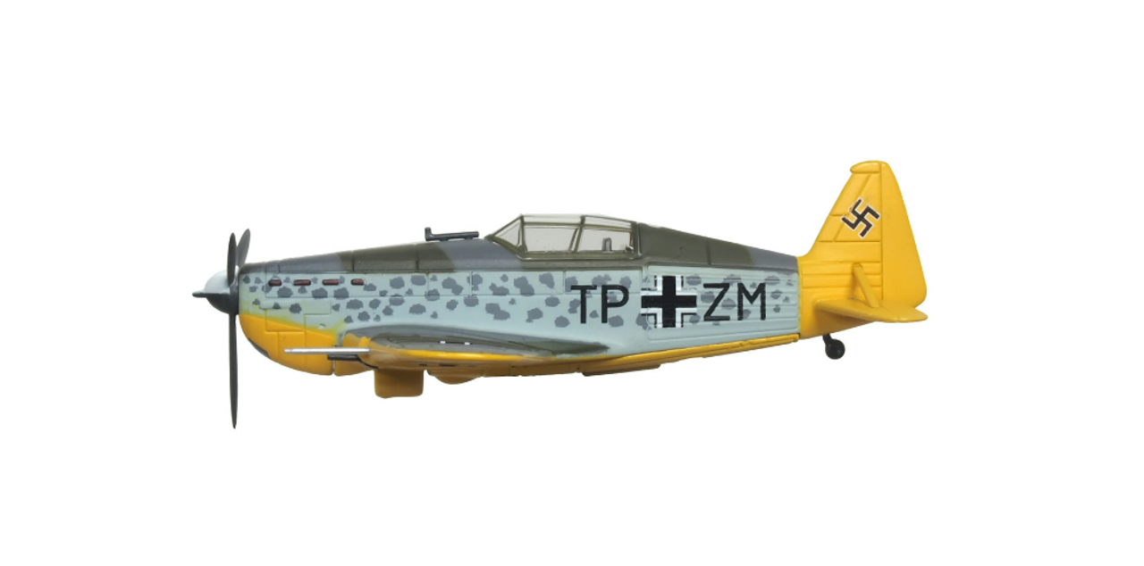 Morane-Saulnier M.S.406 Fighter Aircraft "KG200 Ossun-Tarbes France" (1943) German Luftwaffe "Oxford Aviation" Series 1/72 Diecast Model Airplane by Oxford Diecast