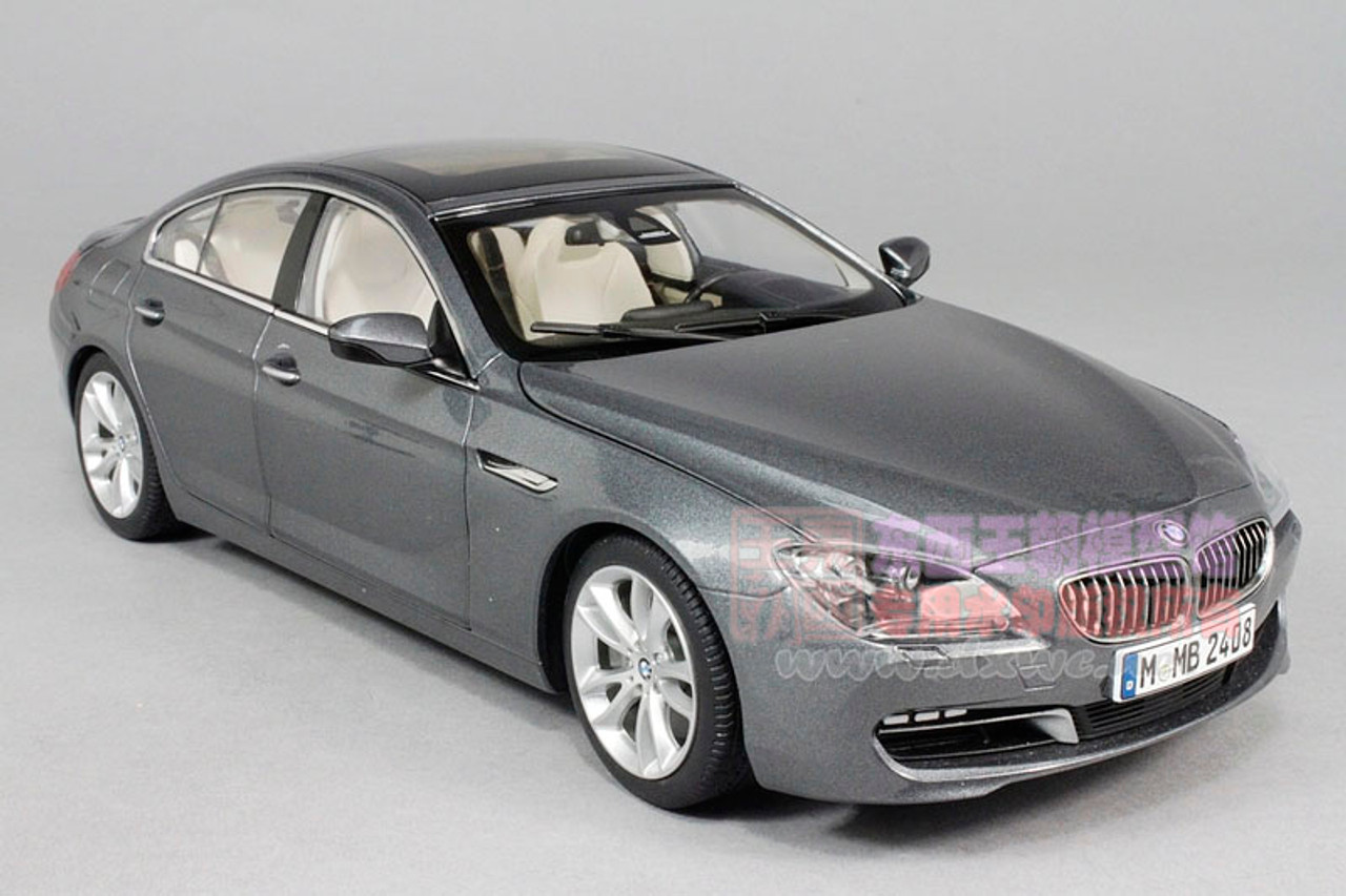 1/18 Paragon BMW 6 Series 650i GranCoupe (Grey) Diecast Car Model 