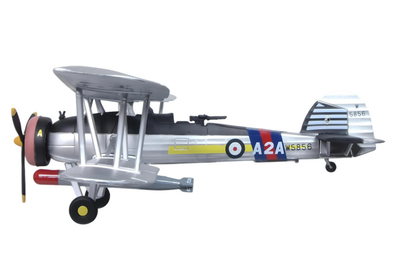 Fairey Swordfish Mk I Bomber Aircraft "FAA Historic Flight RNAS Yeovilton" Royal Navy "Oxford Aviation" Series 1/72 Diecast Model Airplane by Oxford Diecast