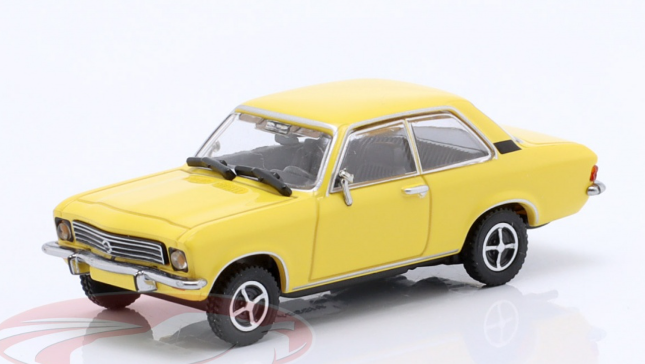 1/87 Minichamps 1970 Opel Ascona (Yellow) Car Model