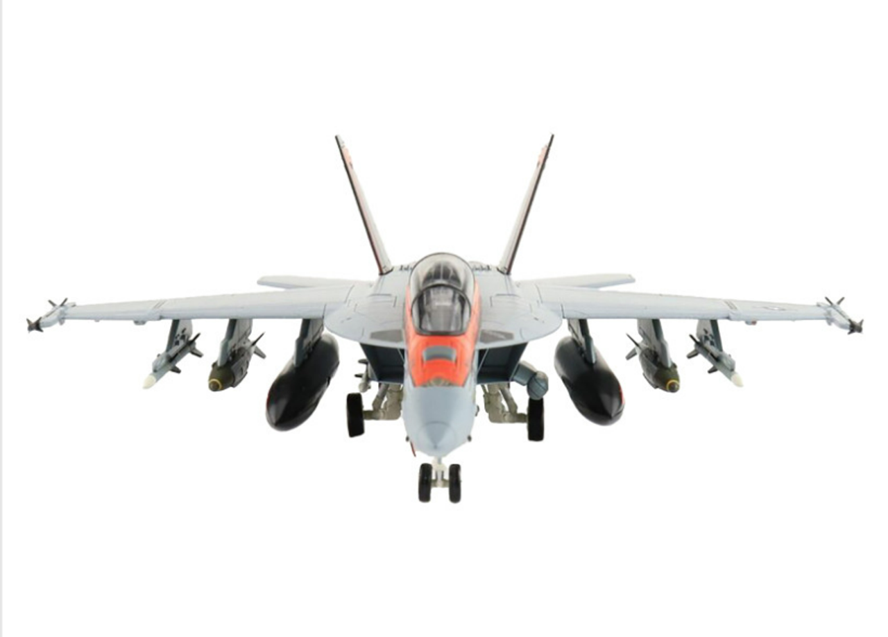 Boeing F/A-18F Super Hornet Fighter Aircraft "VFA-94 'Mighty Strikes' USS Nimitz" (2021) United States Navy "Air Power Series" 1/72 Diecast Model by Hobby Master