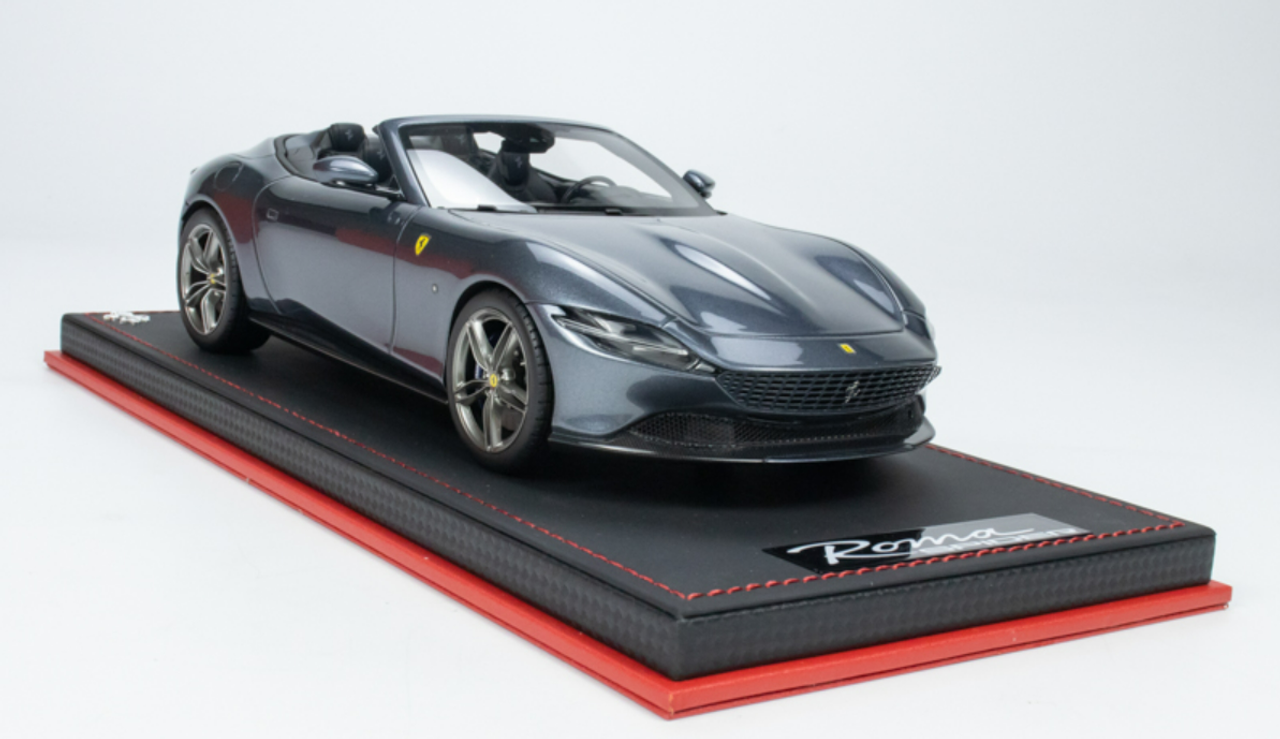 1/18 MR Collection Ferrari ROMA 2023 Convertible sports car model Roman Blue