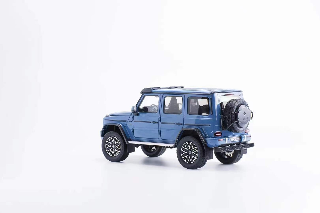 1/18 NZG Mercedes-Benz G63 4x4 (Vintage Blau Blue) Diecast Car
