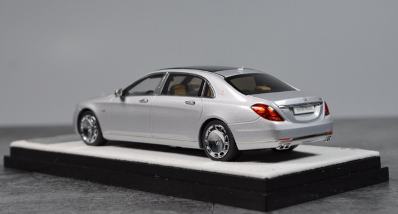 1/43 Almost Real Almostreal Mercedes-Benz Mercedes Maybach S Class S-Klasse S600 (Iridium Silver) Car Model