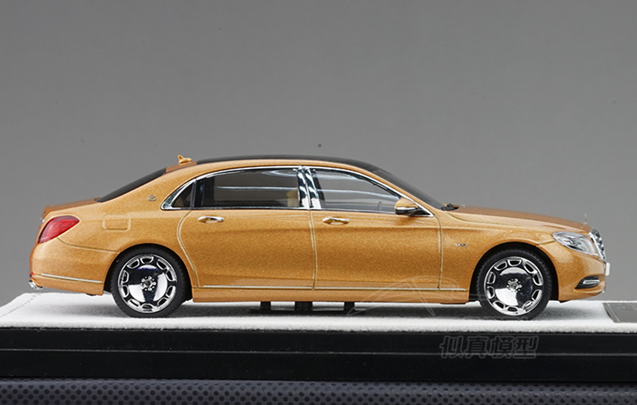 1/43 Almost Real Almostreal Mercedes-Benz Mercedes Maybach S Class S-Klasse S600 (Gold) Car Model