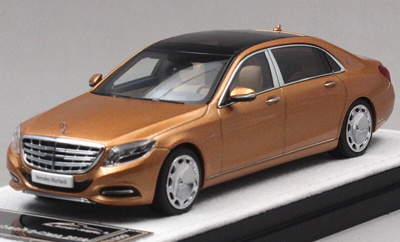 1/43 Almost Real Almostreal Mercedes-Benz Mercedes Maybach S Class S-Klasse S600 (Gold) Car Model