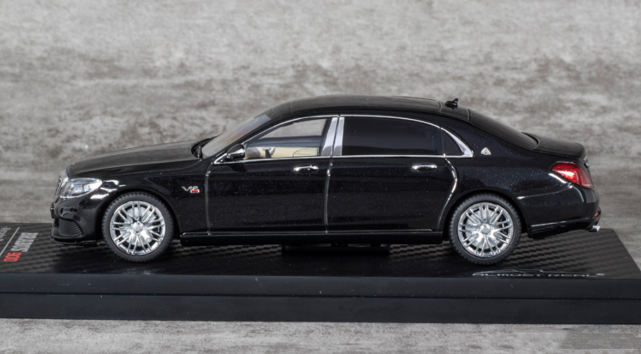 1/43 Almost Real Almostreal Mercedes-Benz Mercedes Maybach Brabus 900 Brabus900 S Class S-Klasse S600 (Black) Car Model