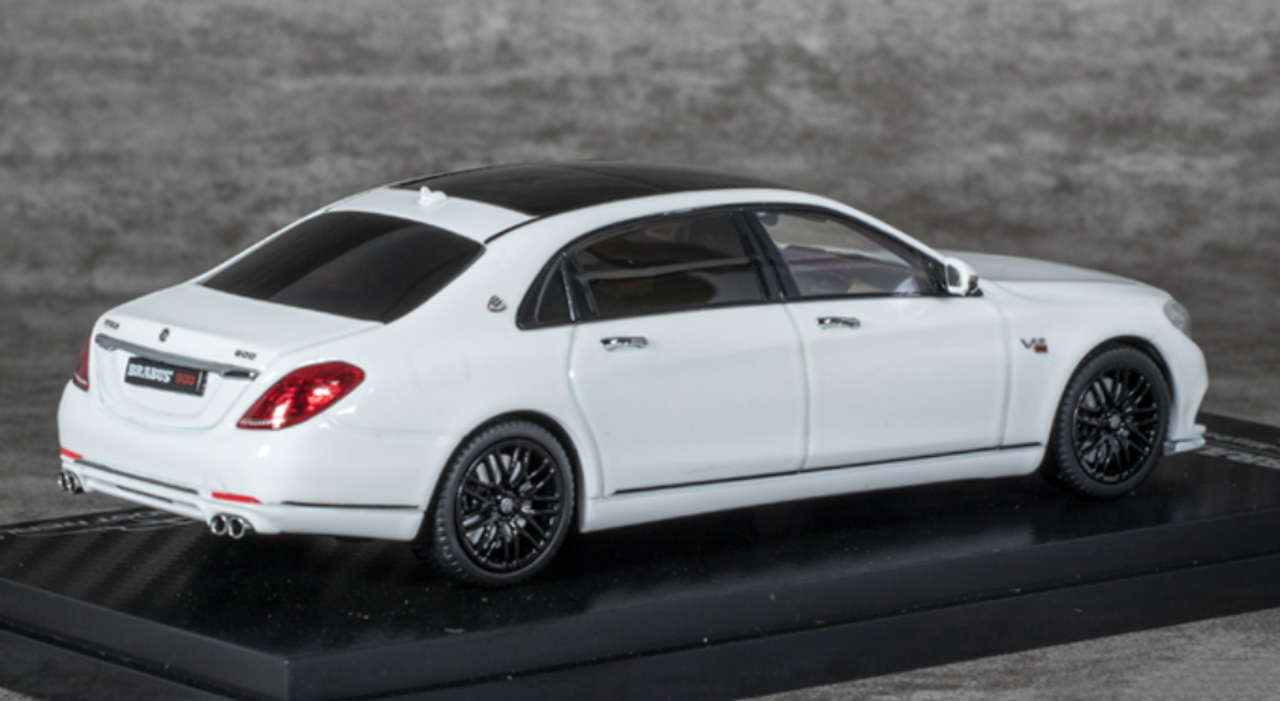 1/43 Almost Real Almostreal Mercedes-Benz Mercedes Maybach Brabus 900 Brabus900 S Class S-Klasse S600 (White) Car Model