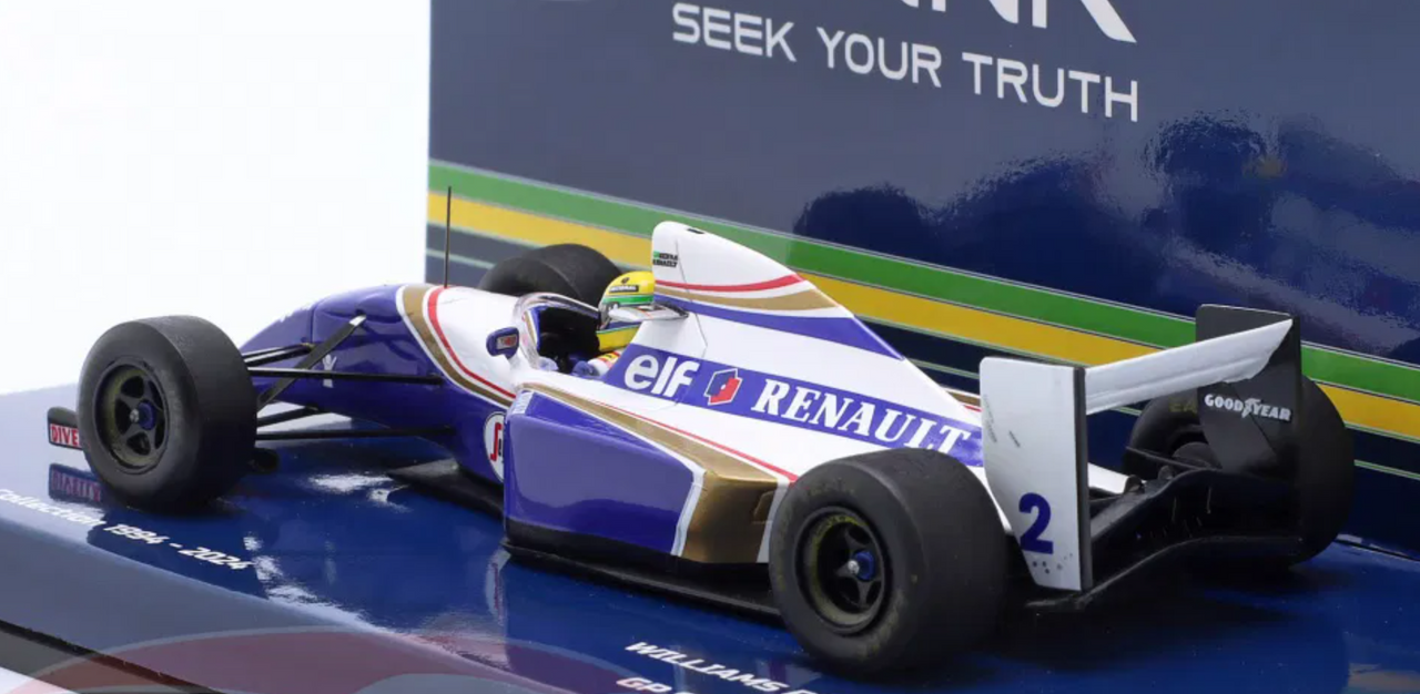 ミニカー MINICHAMPS Williams Renault FW16 (1/43) Minichamps 1:43 Ayrton Senna Williams Renault FW16 Formula 1