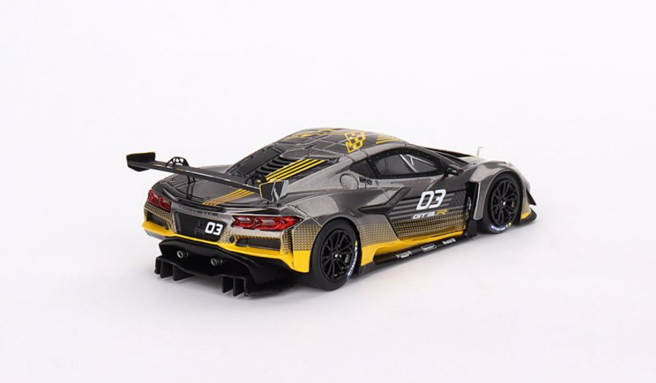 1/43 TSM Model Chevrolet Corvette Z06 GT3.R 2023 Daytona Presentation 