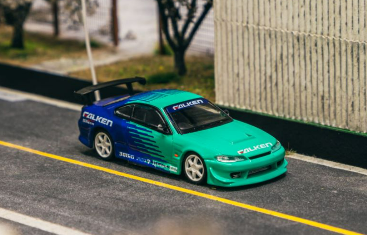 1/64 Tarmac Works VERTEX Nissan Silvia S15 FALKEN