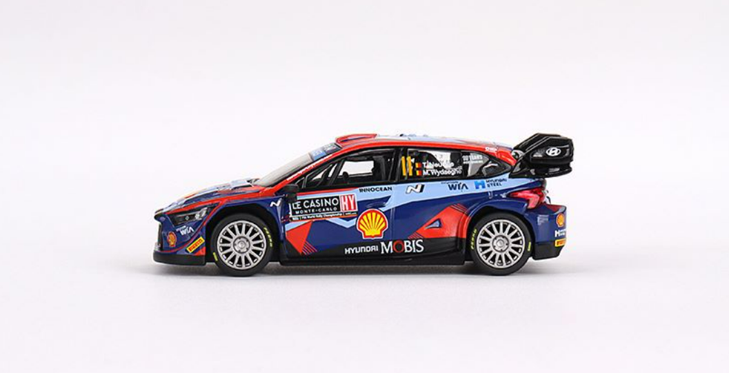 TOP SPEED 1/18 - HYUNDAI I20 N RALLY1 - 3RD MONTE-CARLO 2023