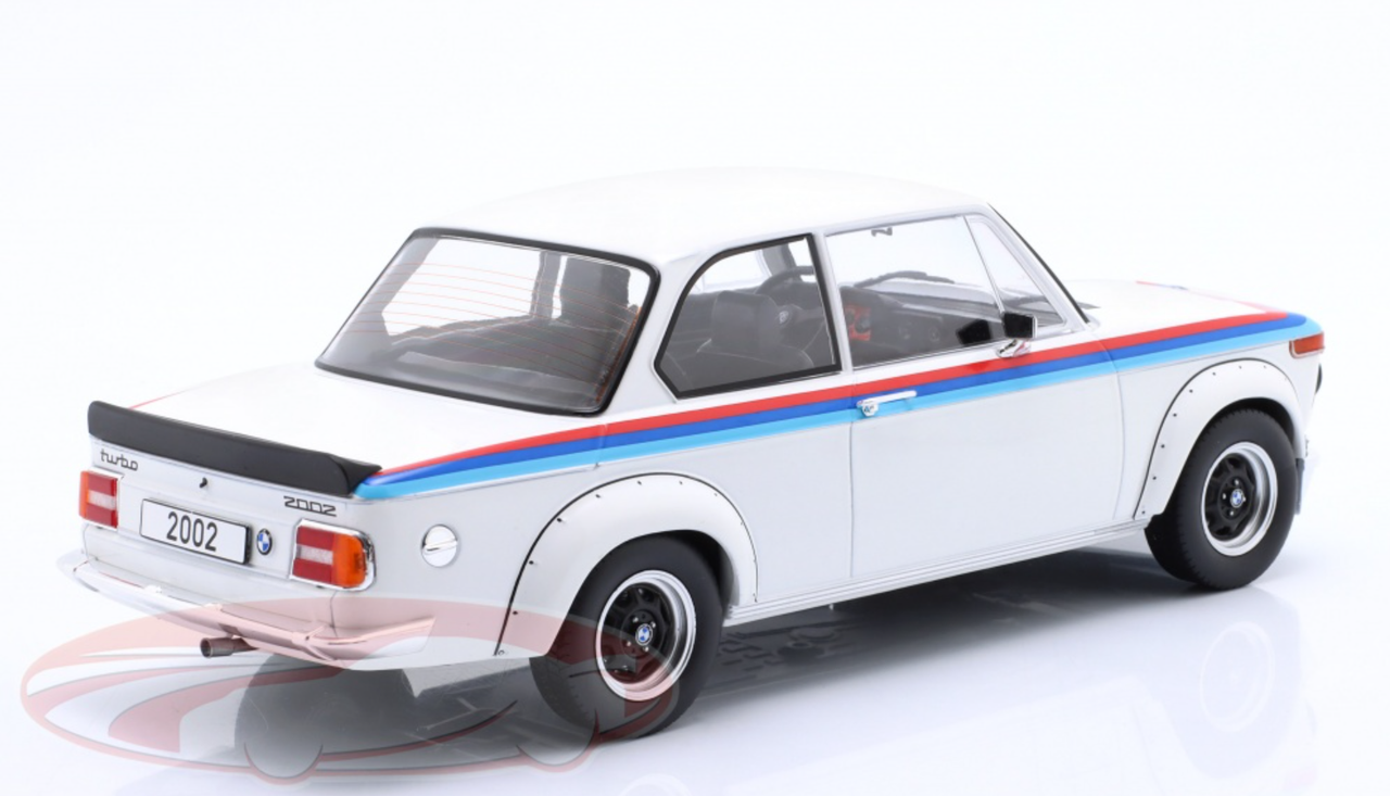 1/18 Modelcar Group 1973 BMW 2002 Turbo (White) Diecast Car Model