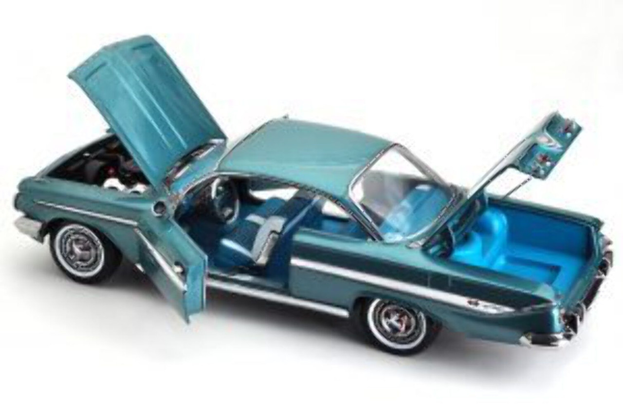 1/18 Sunstar 1961 Chevrolet Impala Sport Coupe (Twilight Turquoise 