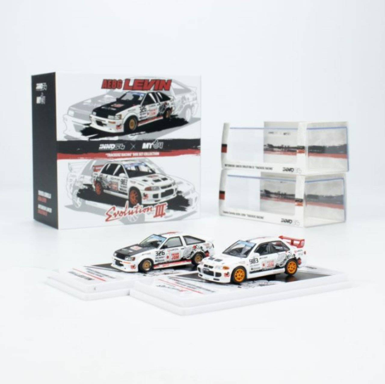 1/64 INNO TOYOTA COROLLA AE86 Levin 