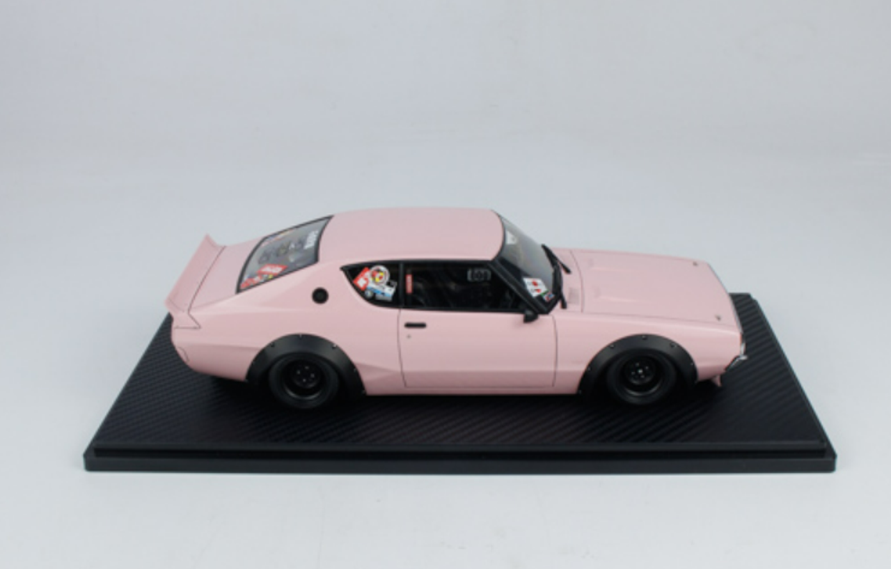 【新品未使用】1/18 LB-WORKS Kenmeri 2Dr Pink 1/18 Ignition Model LB-WORKS Nissan Skyline GT-R Kenmeri 2