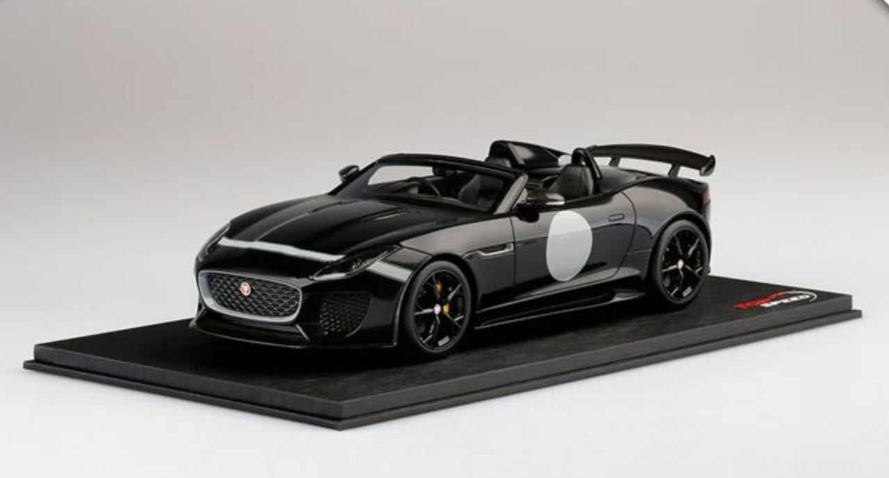 1/18 TSM Top Speed Jaguar F-Type FType Project 7 (Black) Resin Car Model