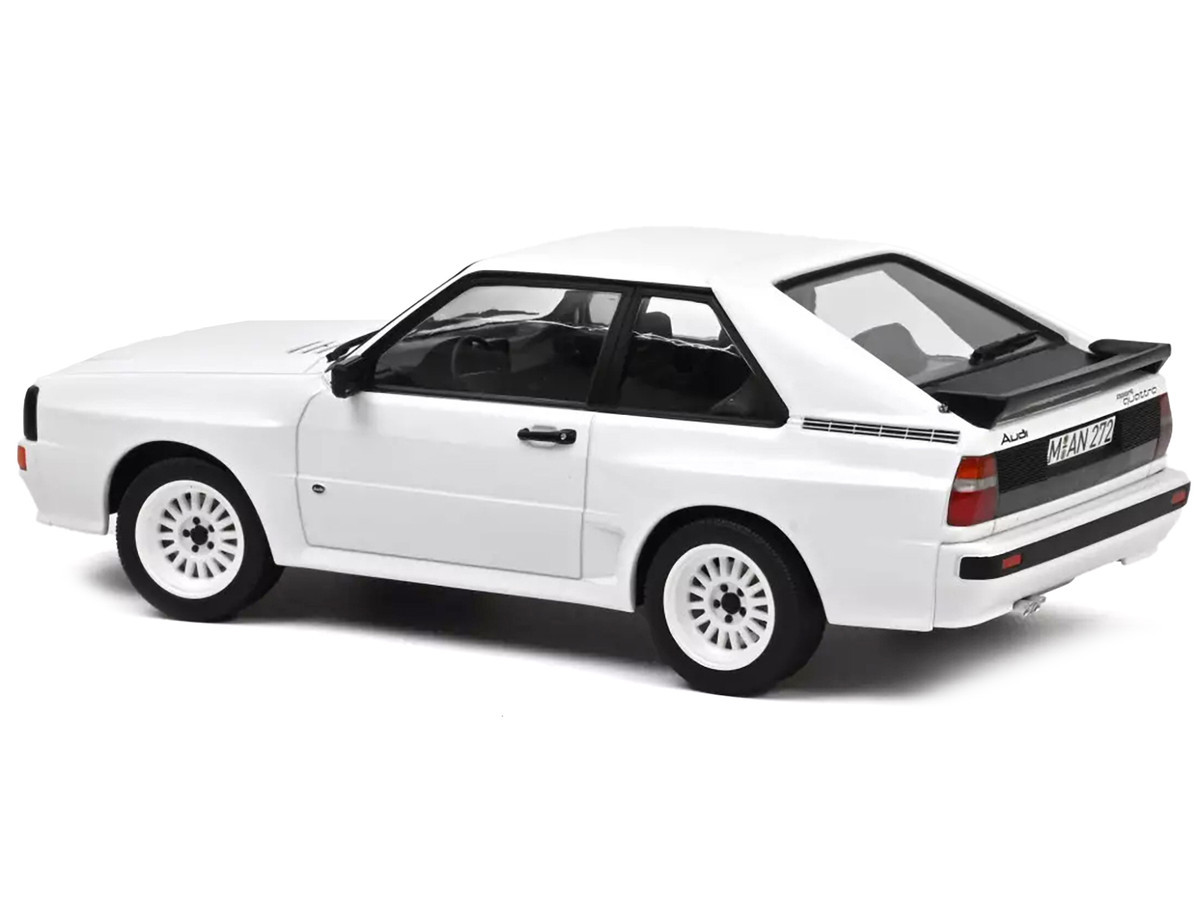 1985 Audi Sport Quattro Alpine White 1/18 Diecast Model Car by