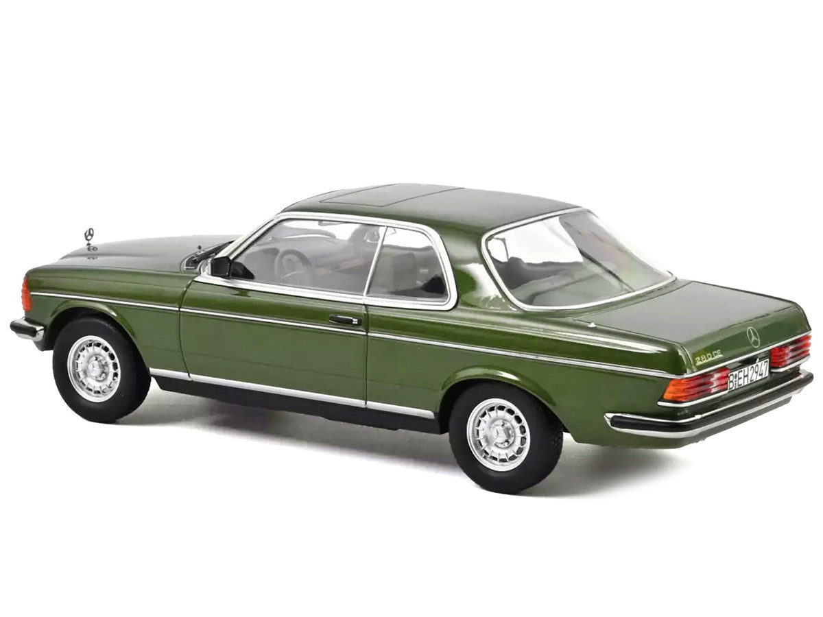 1980 Mercedes-Benz 280 CE Green Metallic 1/18 Diecast Model Car by