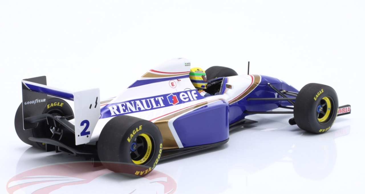 1/18 Minichamps 1994 Formula 1 Ayrton Senna Williams FW16 #2 Test Car Model