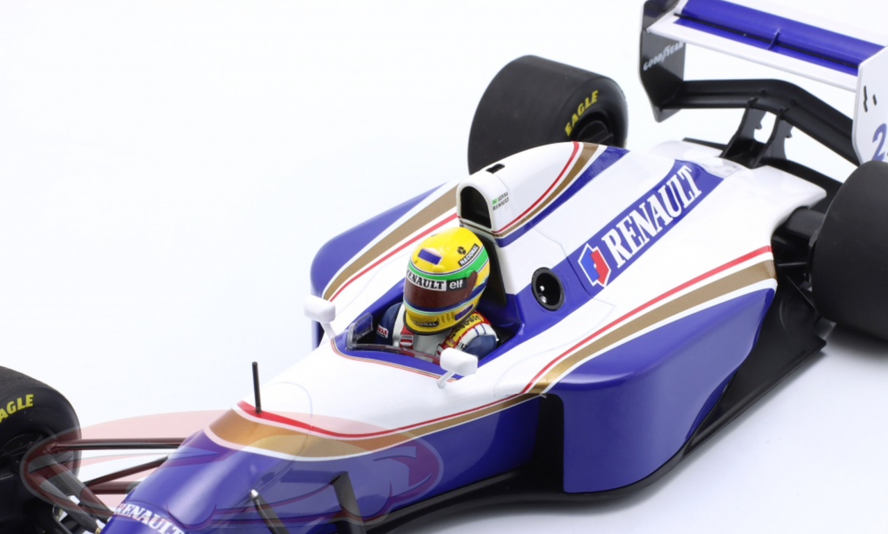 1:18 Minichamps ウィリアムズ FW16 ラストレース A.セナ #2