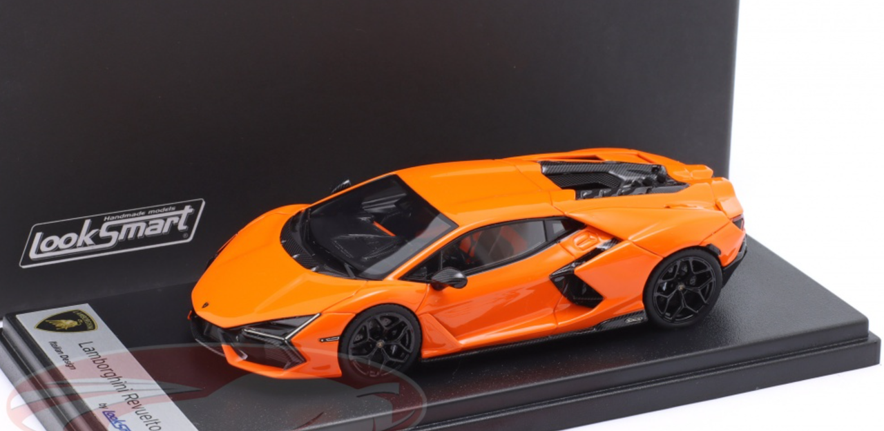 1/43 LookSmart 2023 Lamborghini Revuelto (Arancio Orange) Car Model