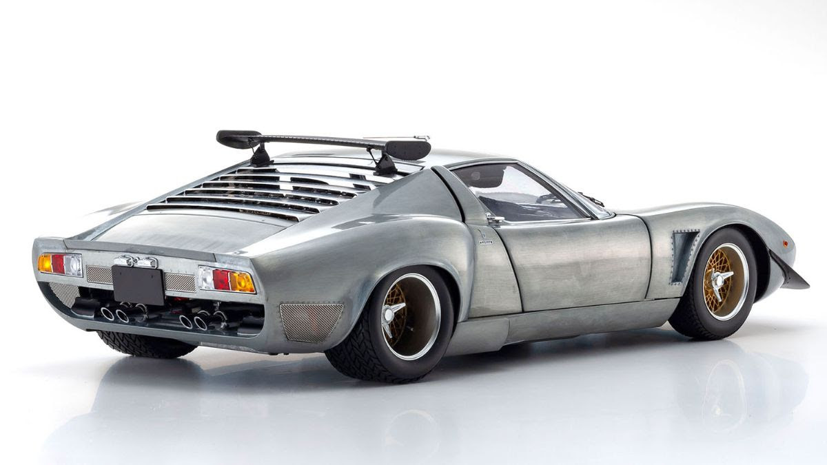 1/12 Kyosho Lamborghini Mirua SVR Polished Metal Edition Diecast