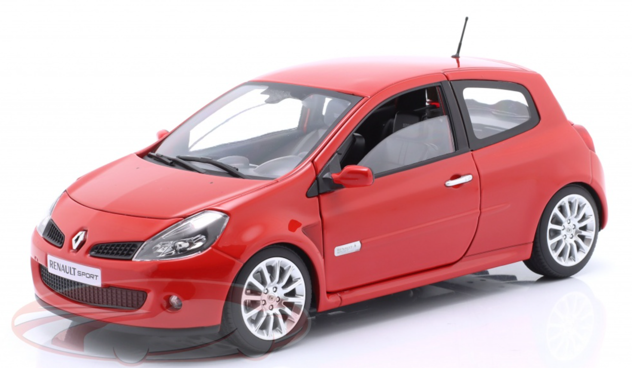 1/18 Norev 2006 Renault Clio 3 RS (Red) Diecast Car Model