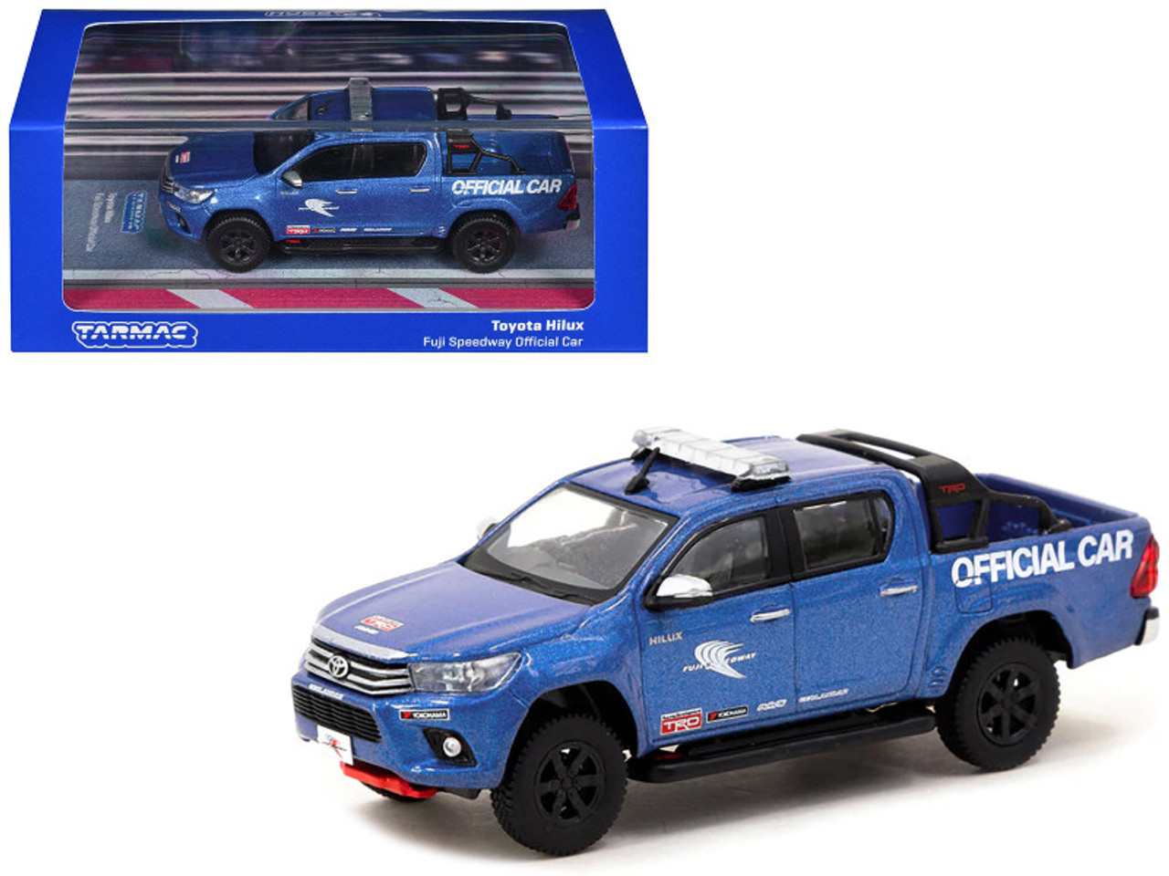 1/64 Tarmac Works Toyota Hilux Fuji Speedway Official Car