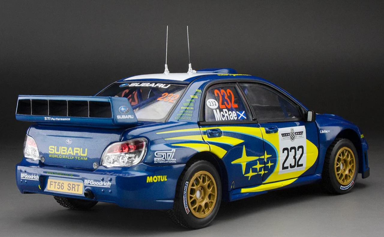 Este Subaru Impreza 22B ex Colin McRae, subastado por un precio récord Este Subaru Impreza 22B ex Colin McRae, subastado por un precio récord