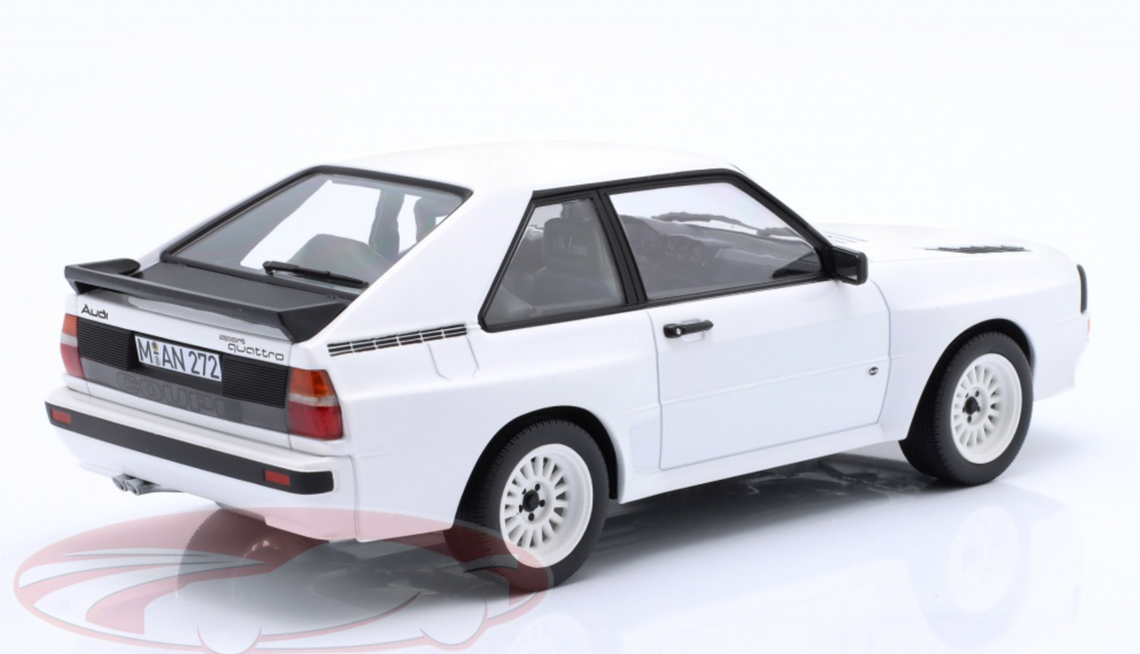 1/18 Norev 1995 Audi Sport Quattro (White) Diecast Car Model