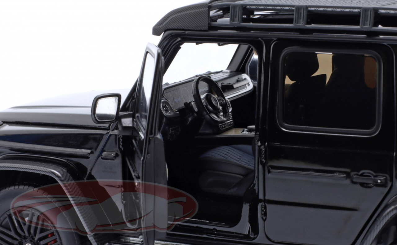 1/18 Dealer Edition 2022 Mercedes-Benz AMG G63 (W463) 4x4 (Obsidian Black) Diecast Car Model