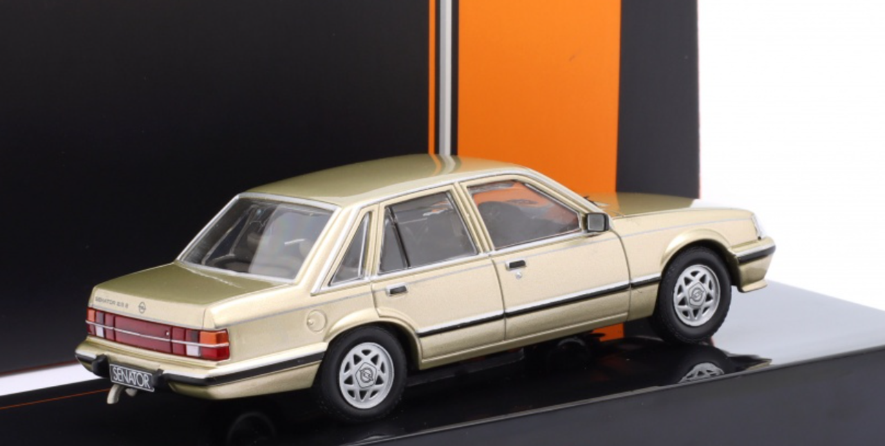 1/43 Ixo 1983 Opel Senator A2 (Beige Metallic) Car Model