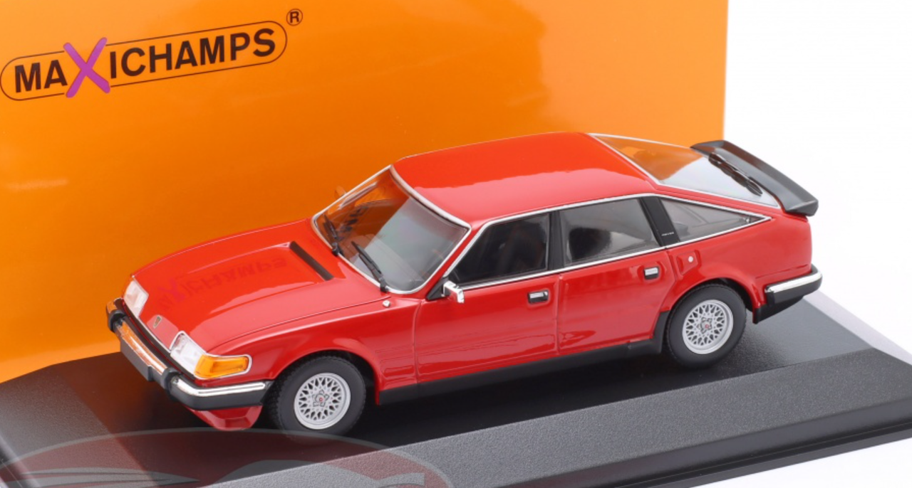 1/43 Minichamps 1986 Rover Vitesse 3500 V8 (Red) Car Model