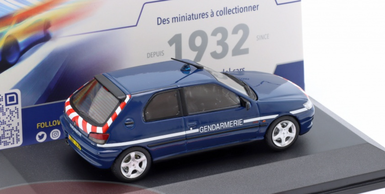 1/43 PEUGEOT 306 S16 GOLD META SOLIDO - Espace Collectionneurs