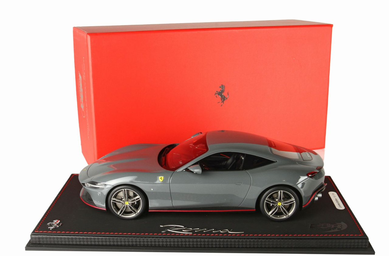 1/18 BBR Ferrari Roma (Medium Grey) Resin Car Model Limited 24 Pieces