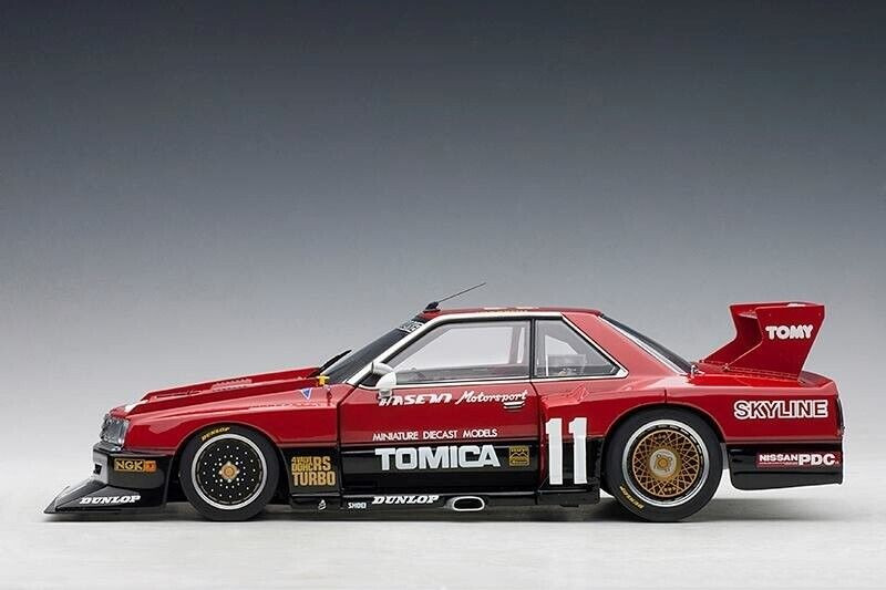 1/18 AUTOart 1982 Nissan Skyline RS Turbo Super #11 Silhouette