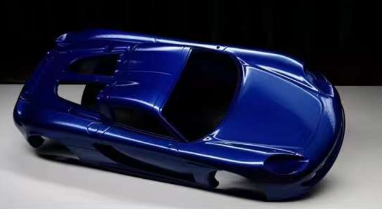 1/18 Auto Scultura 2004 Porsche Carrera GT (Midnight Blue) Car Model Limited 20 Pieces