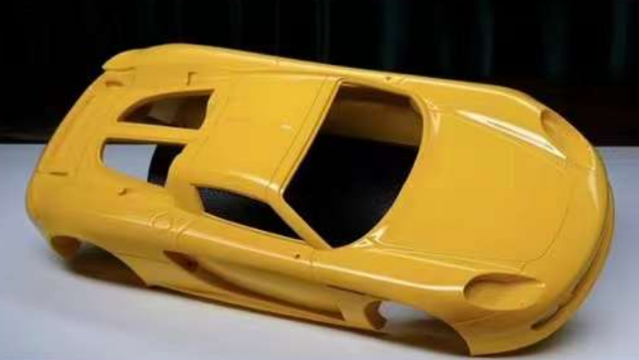 1/18 Auto Scultura 2004 Porsche Carrera GT (Speed Yellow) Car Model Limited 20 Pieces