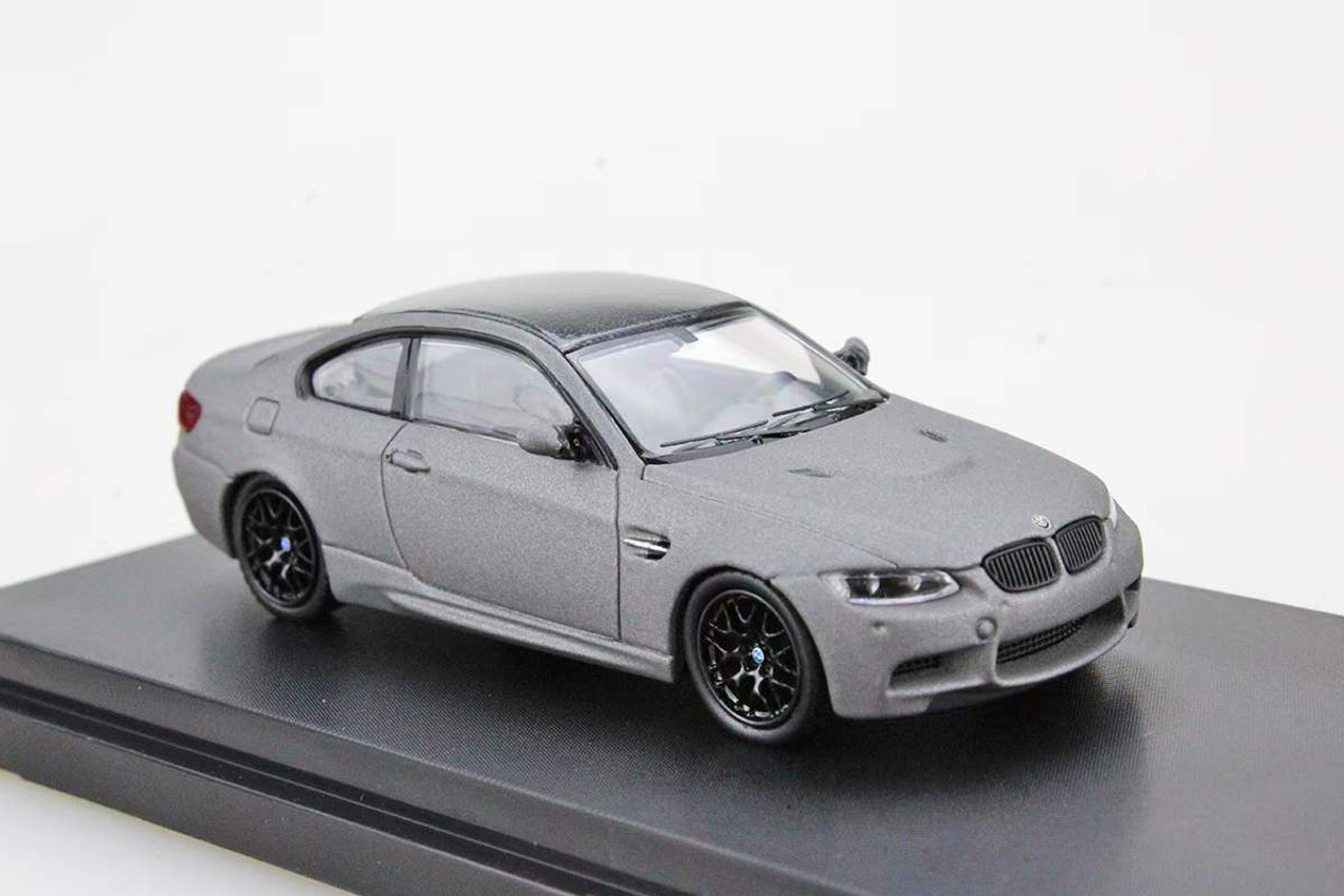 1/64 Fine Model BMW M3 E92 (Matte Grey) Diecast Car Model