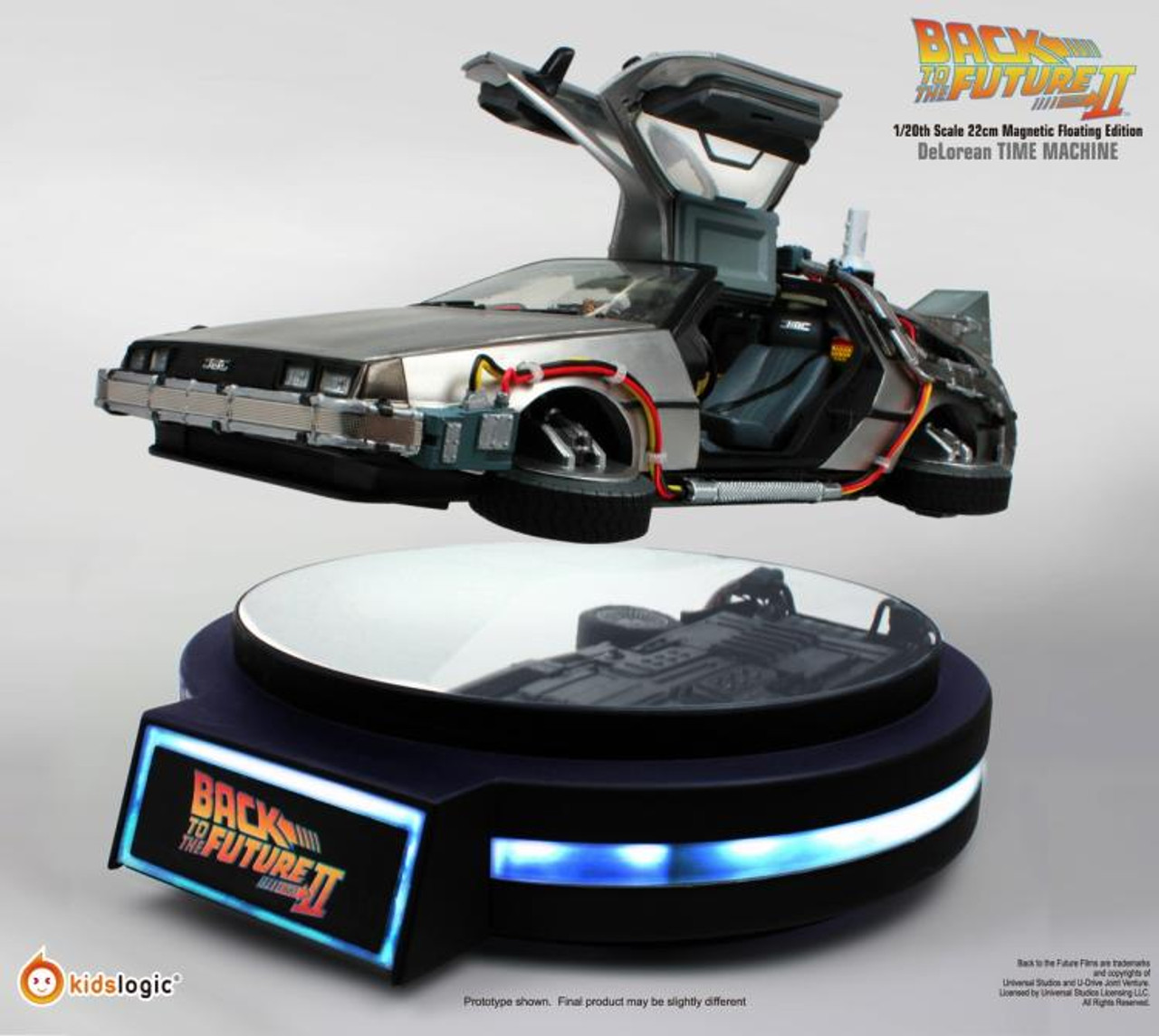 デロリアン バック・トゥ・ザ・フューチャー 1/20スケール キッズロジック デロリアンバック・トゥ・ザ・フューチャー 1/20スケールキッズ
