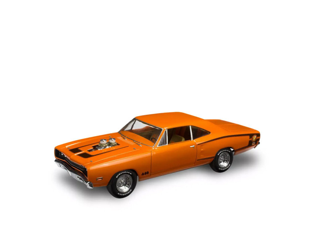 Level 4 Model Kit 1969 Dodge Super Bee 2-in-1 Kit 1/24 Scale Model by Revell