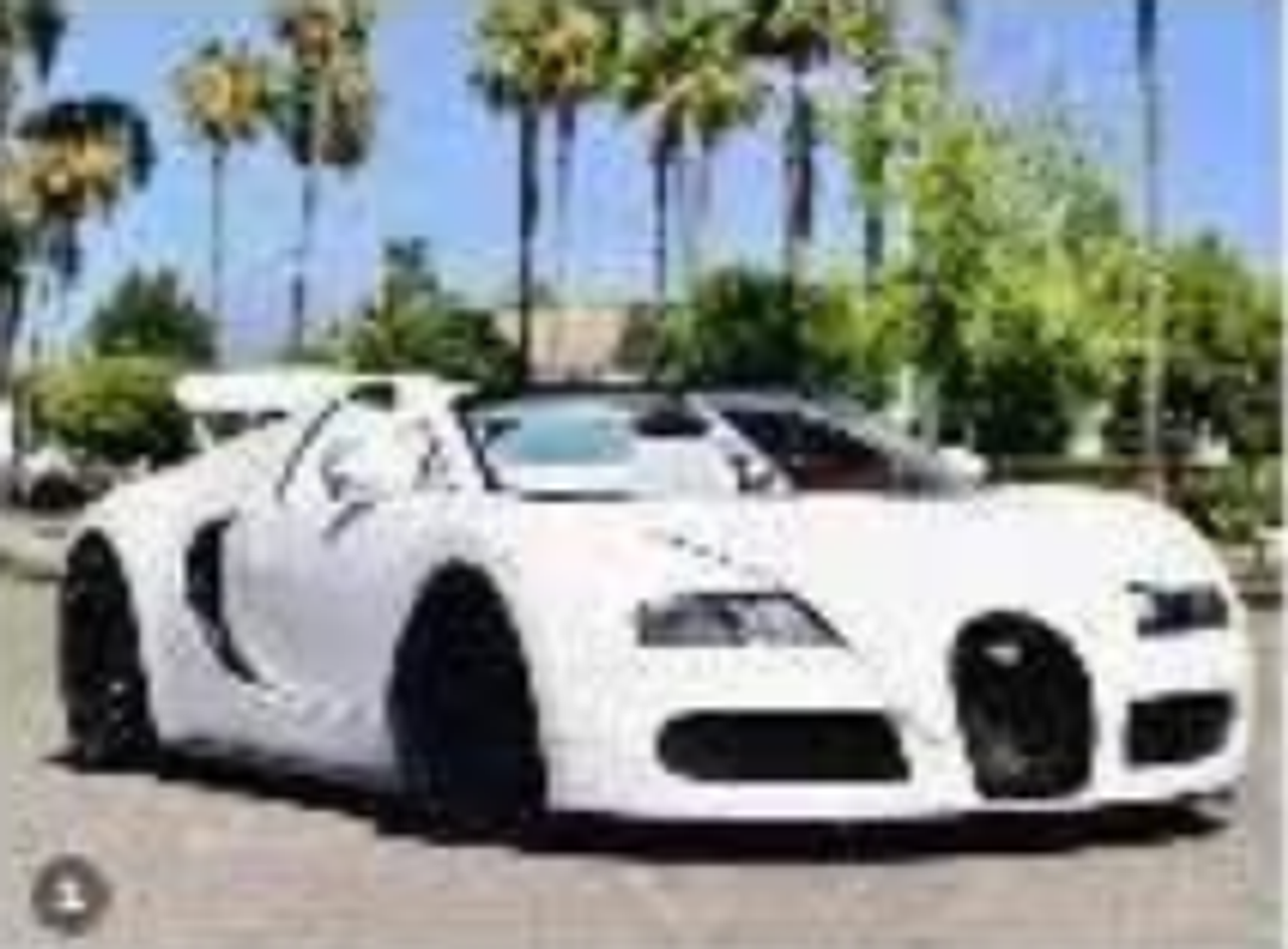 1/18 HH Model Bugatti veyron Mat White (Limited 20 Pieces)